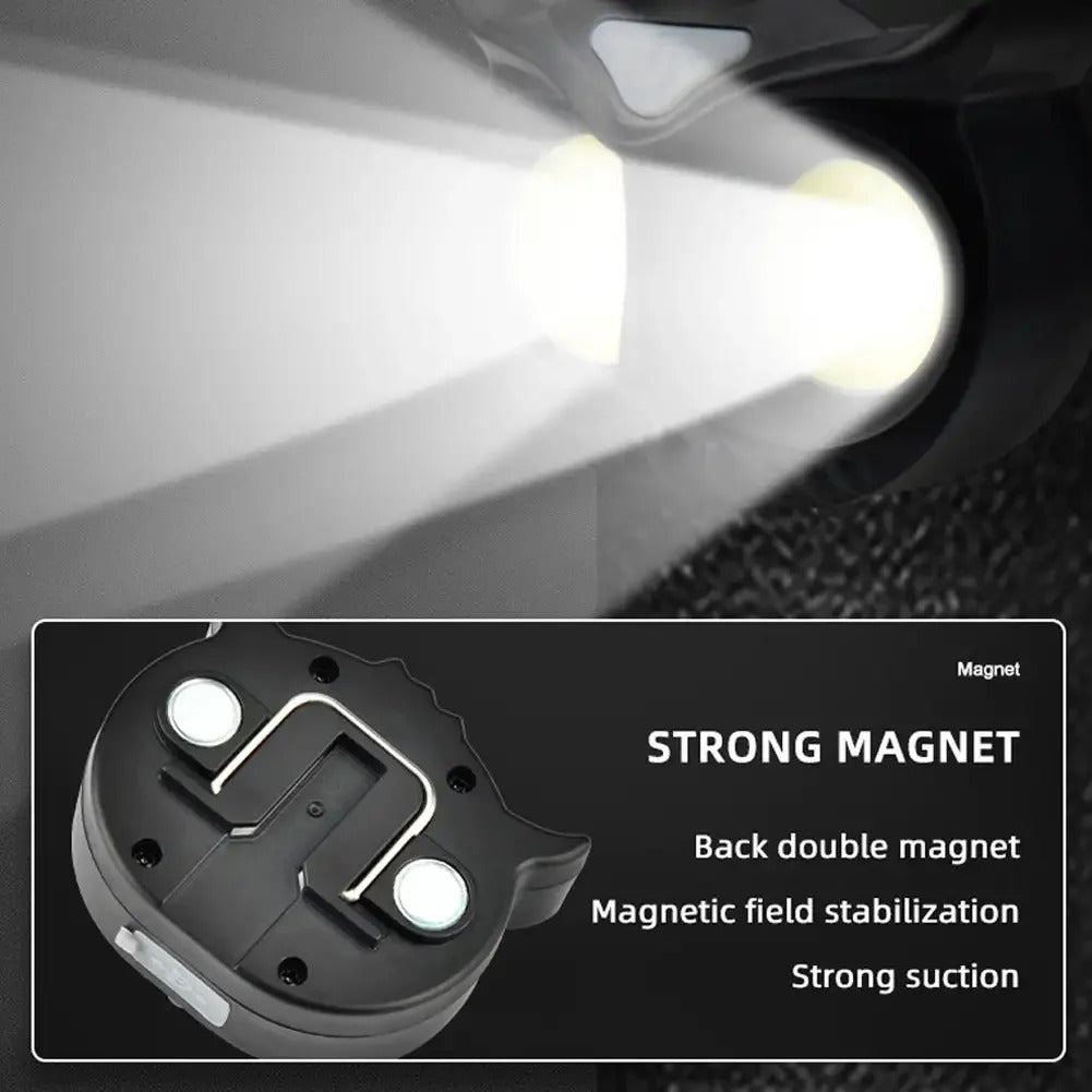 Lampe frontale LED rechargeable 1500 lumens, 5 modes, étanche IPX4 – مصباح الرأس
