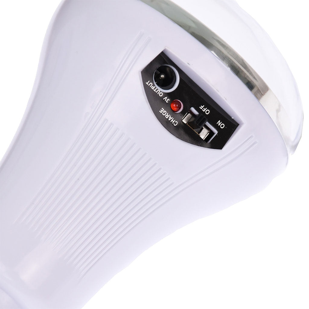 Lampe de Camping LED avec Panneau Solaire 10 W – مصباح تخييم يعمل بالطاقة الشمسية
