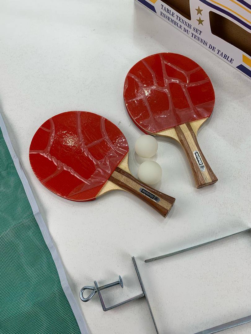 Ensembles Raquettes de tennis de table pingpong avec 2 Balles