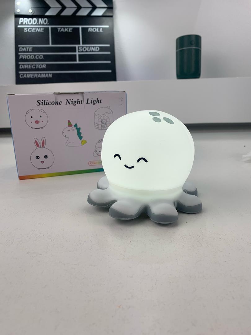 Veilleuse en Silicone en Forme de Octopus pour Enfants – مصباح سيليكون للأطفال