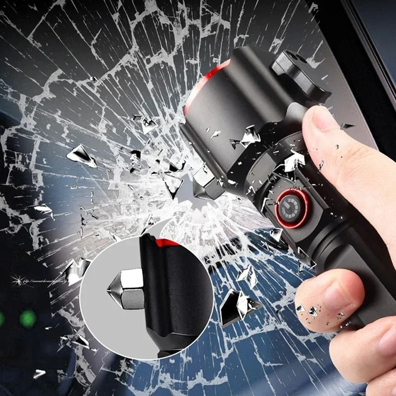 Lampe Torche Multifonctionnel LED Puissante Rechargeable par USB Avec PowerBank – طورش عالي السطوع