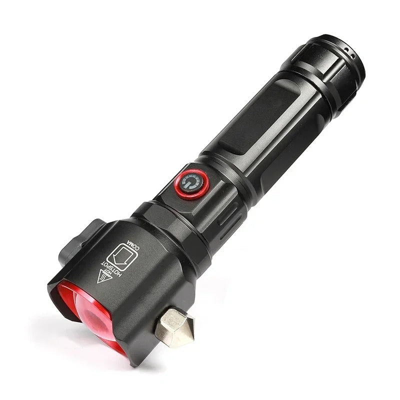 Lampe Torche Multifonctionnel LED Puissante Rechargeable par USB Avec PowerBank – طورش عالي السطوع