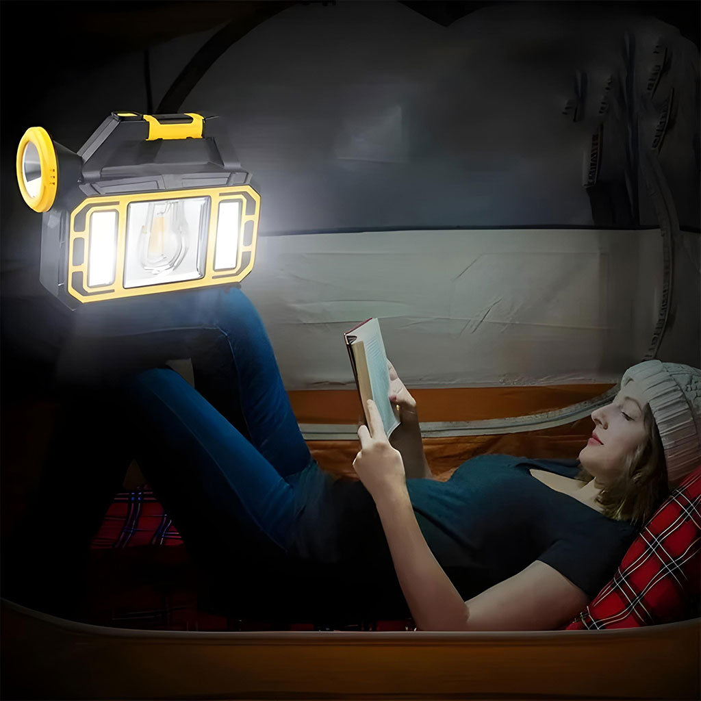 Lampe Solaire Portable Multifonctionnelle HS-8036-7