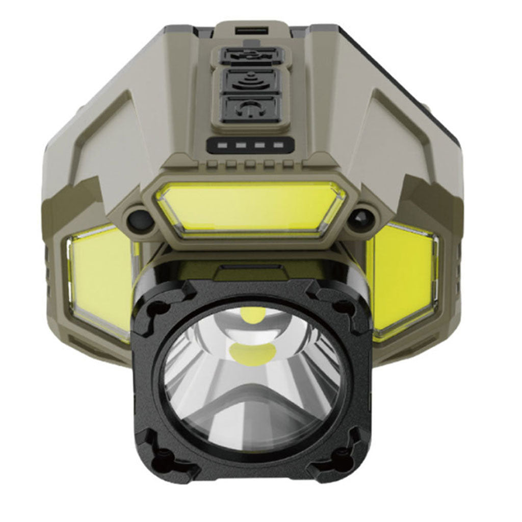 Lampe frontale rechargeable avec capteur de mouvement – مصباح مع مستشعر حركة