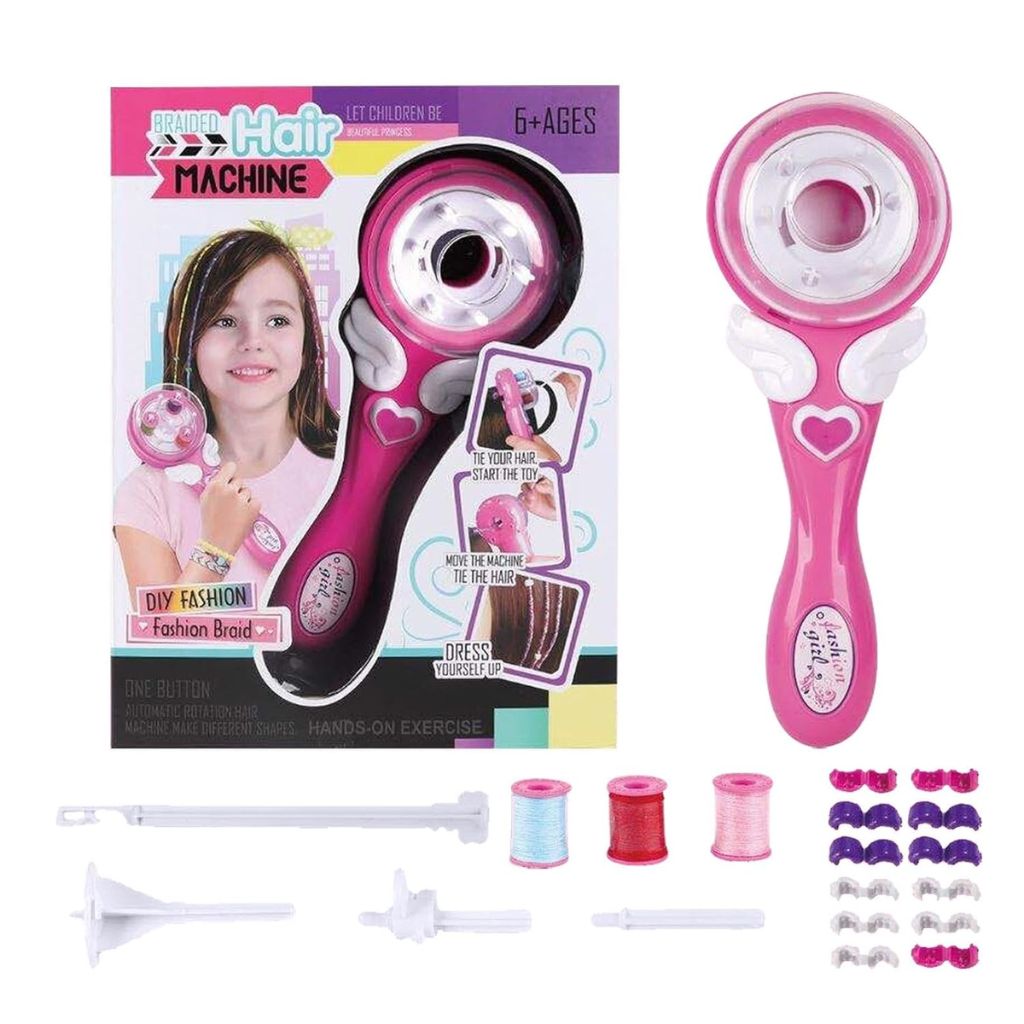 Machine à Tresser les Cheveux Électrique pour Enfants – آلة تجديل الشعر الكهربائية للأطفال