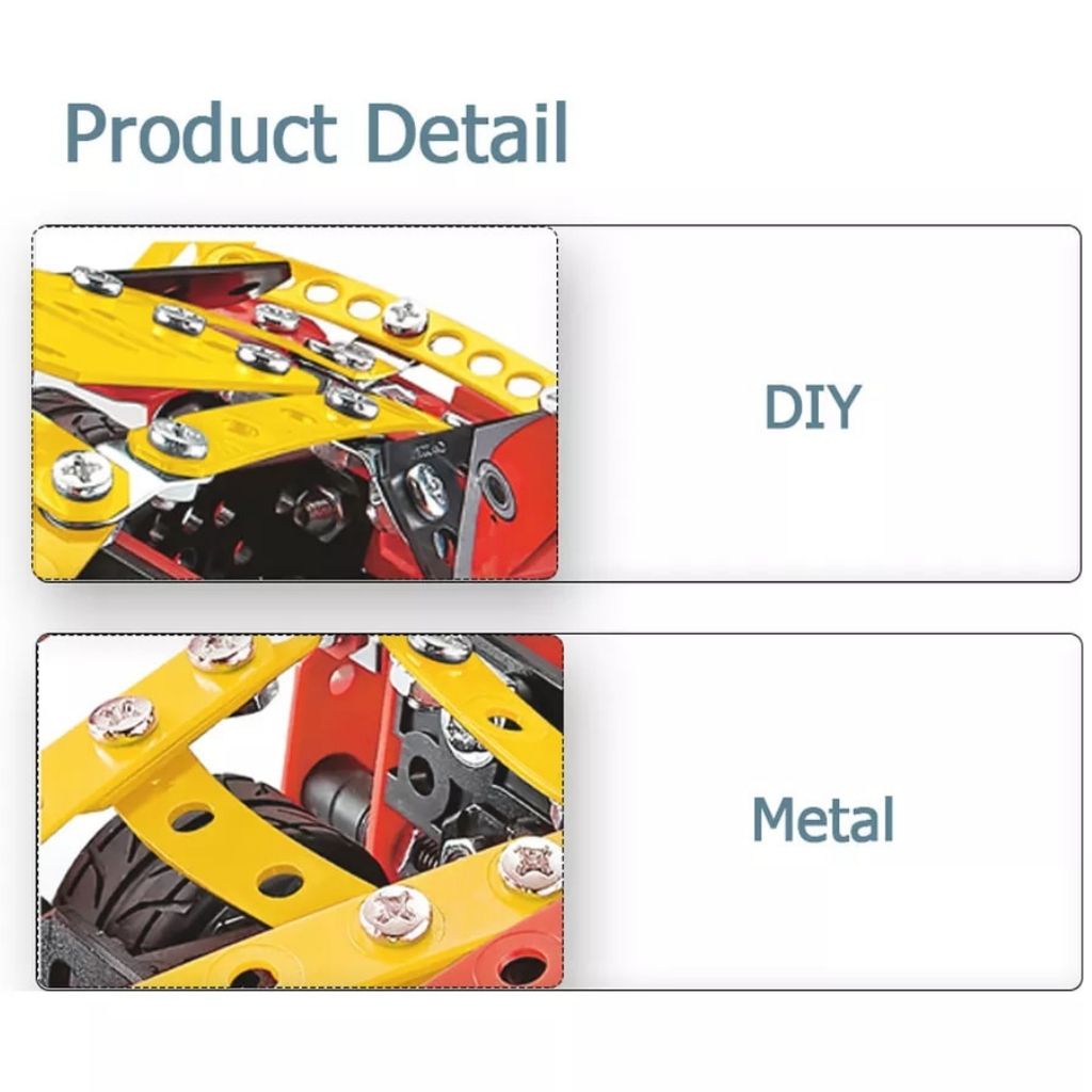 Kit de Construction Métallique Voiture de Sport HotWheel - مجموعة بناء سيارة رياضية