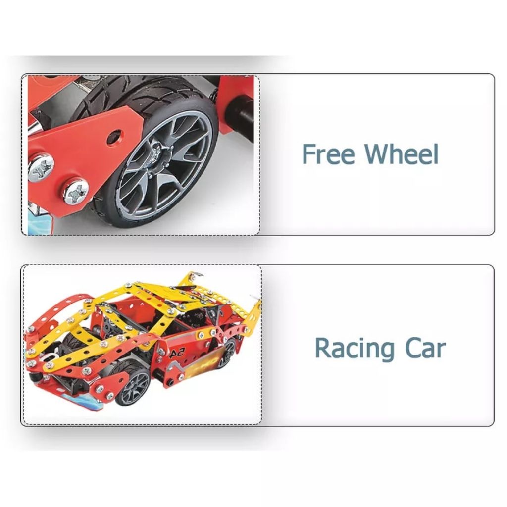 Kit de Construction Métallique Voiture de Sport HotWheel - مجموعة بناء سيارة رياضية