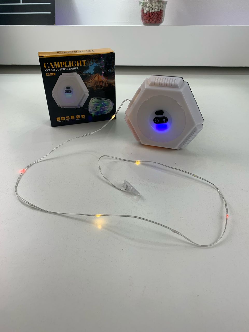 Lampe à Bande LED 10m Étanche pour Camping 2en1 - شريط إضاءة مقاوم للماء للتخييم