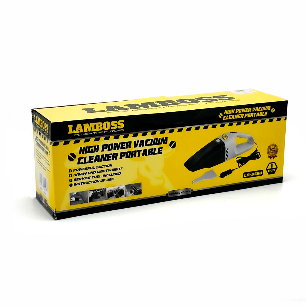 Lamboss Aspirateur de Voiture Portable Haute Puissance – مكنسة كهربائية للسيارات
