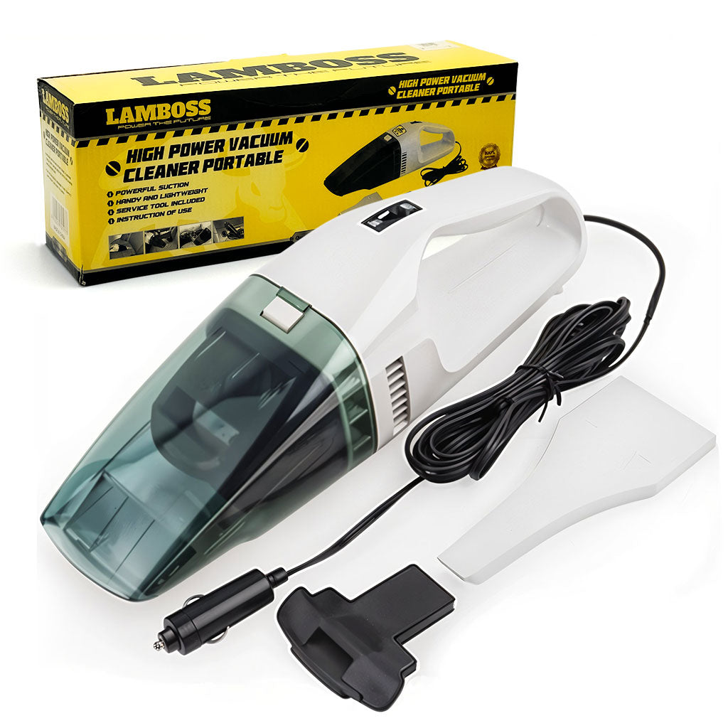Lamboss Aspirateur de Voiture Portable Haute Puissance – مكنسة كهربائية للسيارات