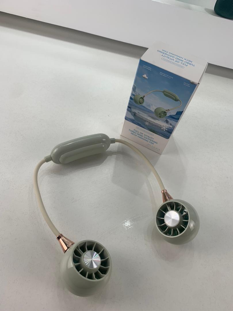 Ventilateur De Cou Rechargeable À 3 Vitesses DM68A – مروحة عنق