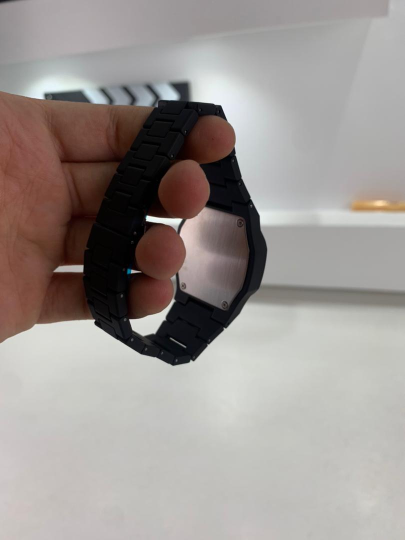 Montre Arabe All in Black pour Homme - ساعة رجالية