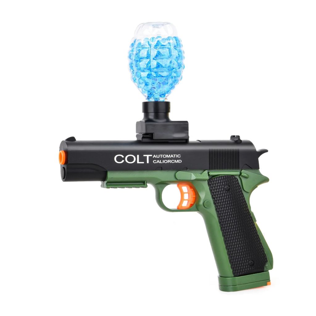 Jouet de Combat Pistolet Automatique avec Balles Cristal Rechargeable - مسدس الإطلاق الآلي مع طلقات كريستال قابلة لإعادة الشحن