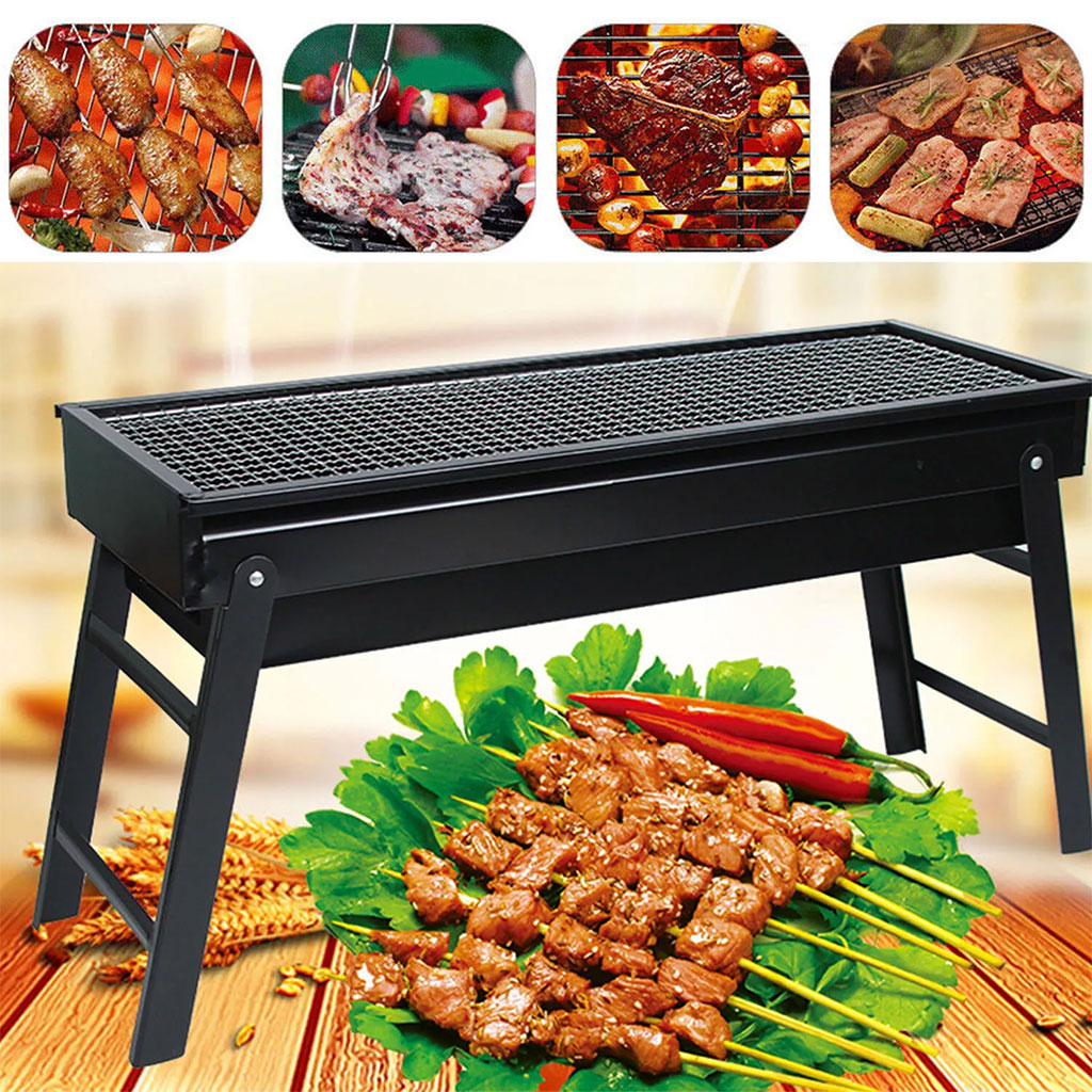 Barbecue Pliante et Portable en Acier Inoxydable – شواية محمولة وقابلة للطي