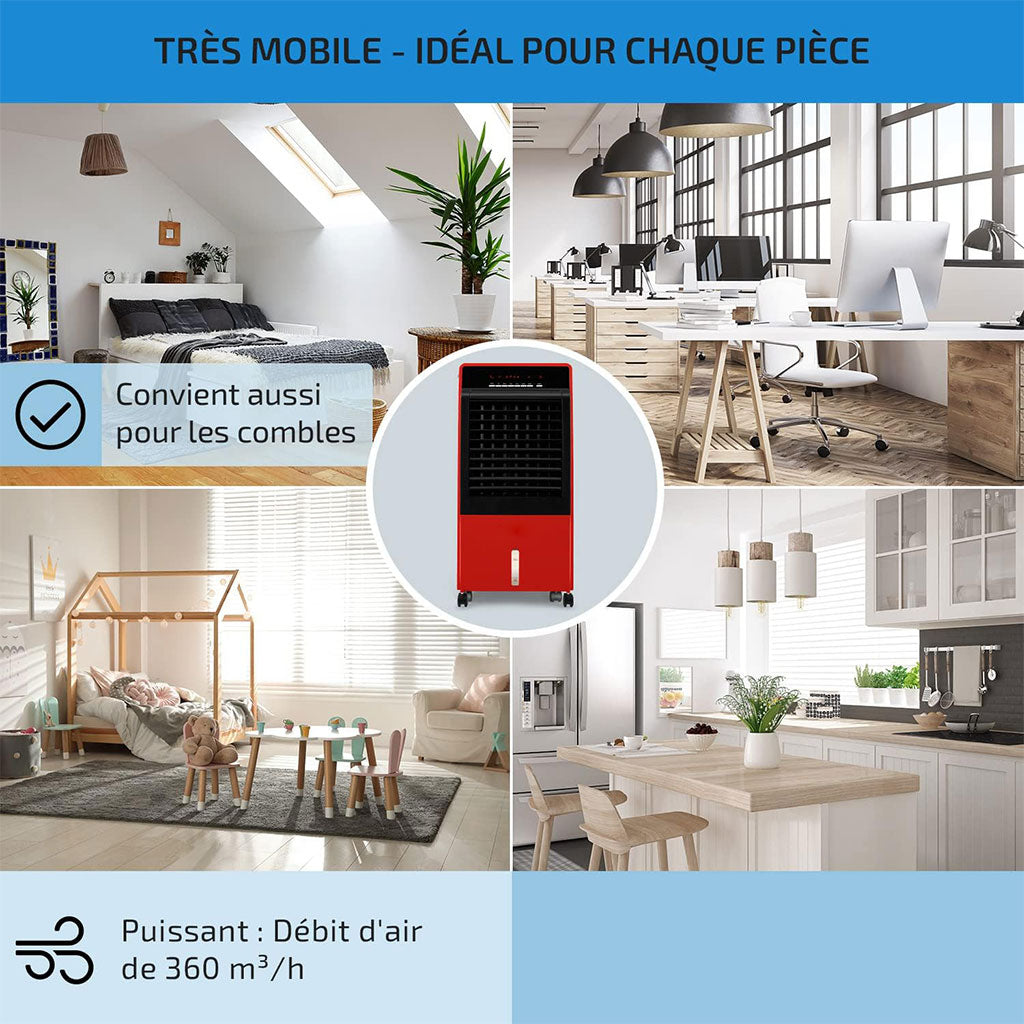 Refroidisseur d’Air Portable 4 en 1 Réservoir 8L – مبرد متنقل