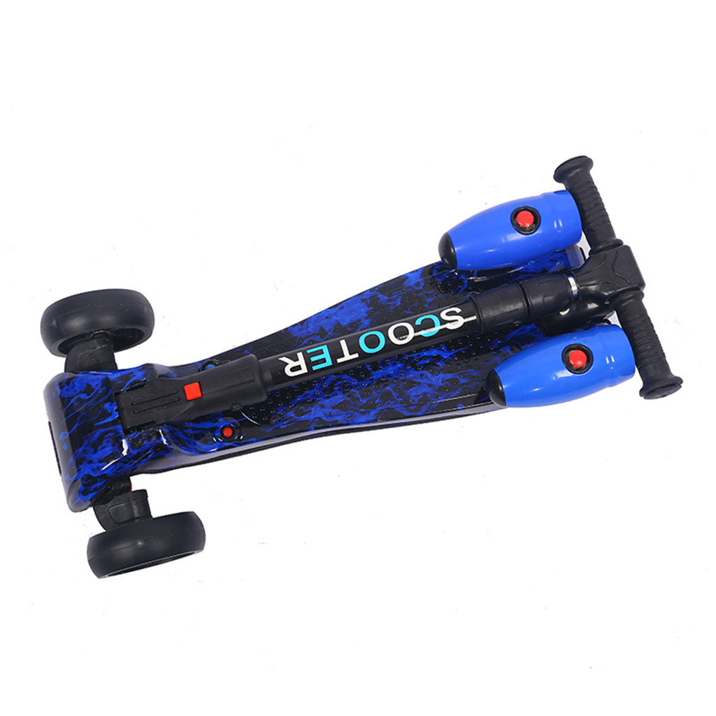 Trottinette 3 Roues Rocket Jet avec Lumières, Musique, Vaporisation d’Eau et Bluetooth Rechargeable