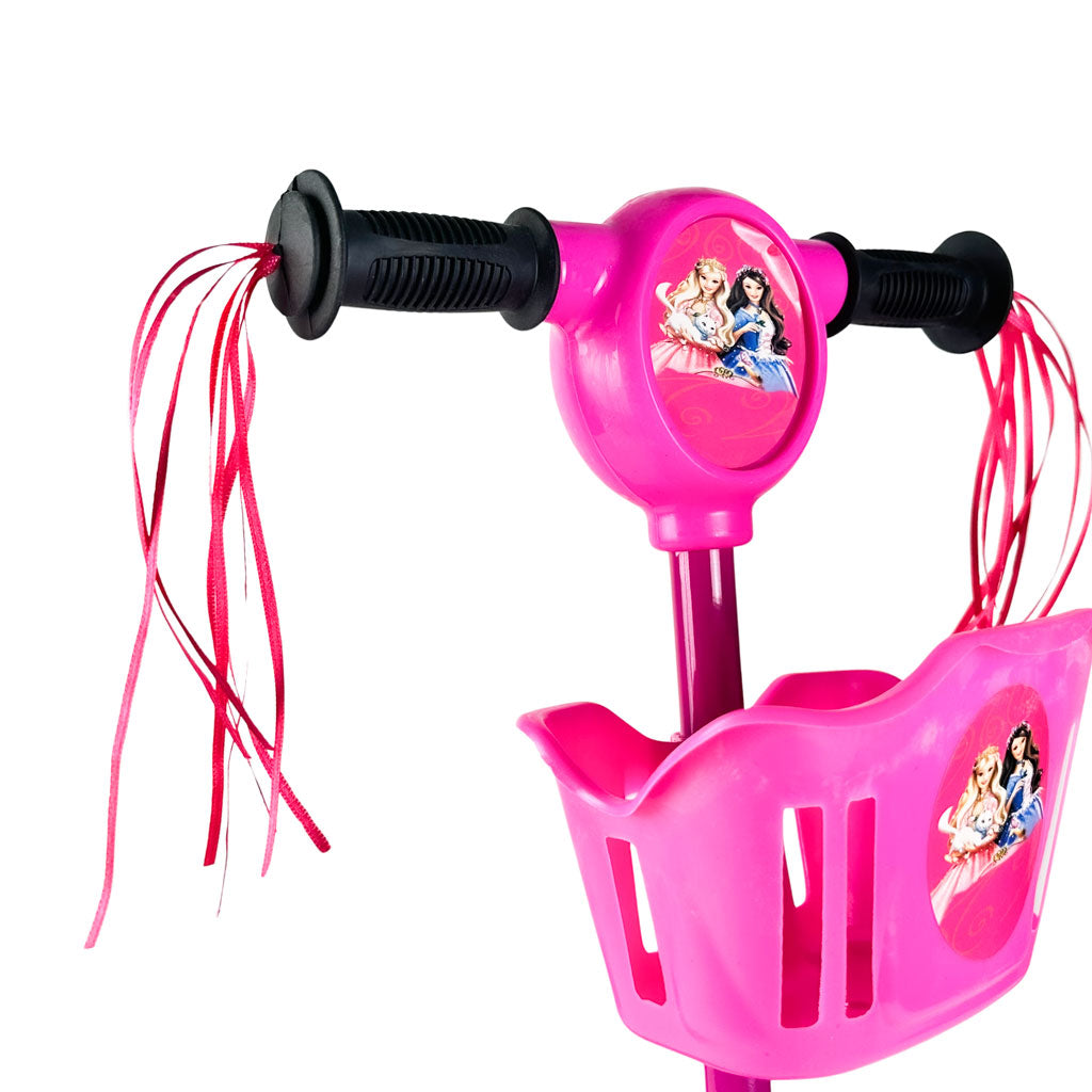 Trottinette Enfants 3 Roues avec Panier et Décorations – سكوتر أطفال