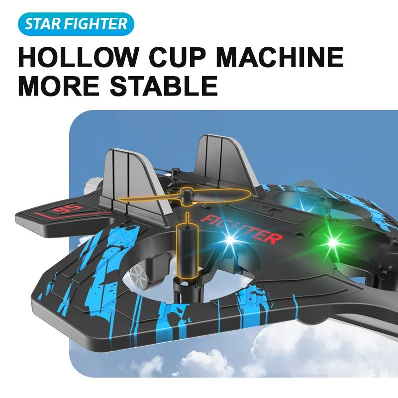 Avion Télécommandé F22 Quadricoptère - لعبة طائرة مع يد تحكم