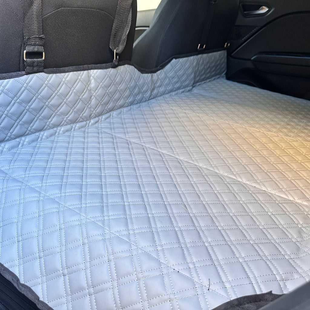 Matelas de Voiture Pliable avec Sangles Solides pour Siege Arrière
