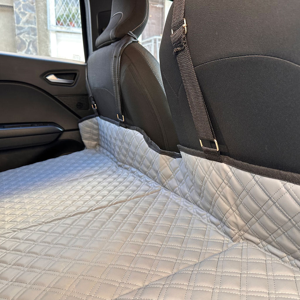 Matelas de Voiture Pliable avec Sangles Solides pour Siege Arrière