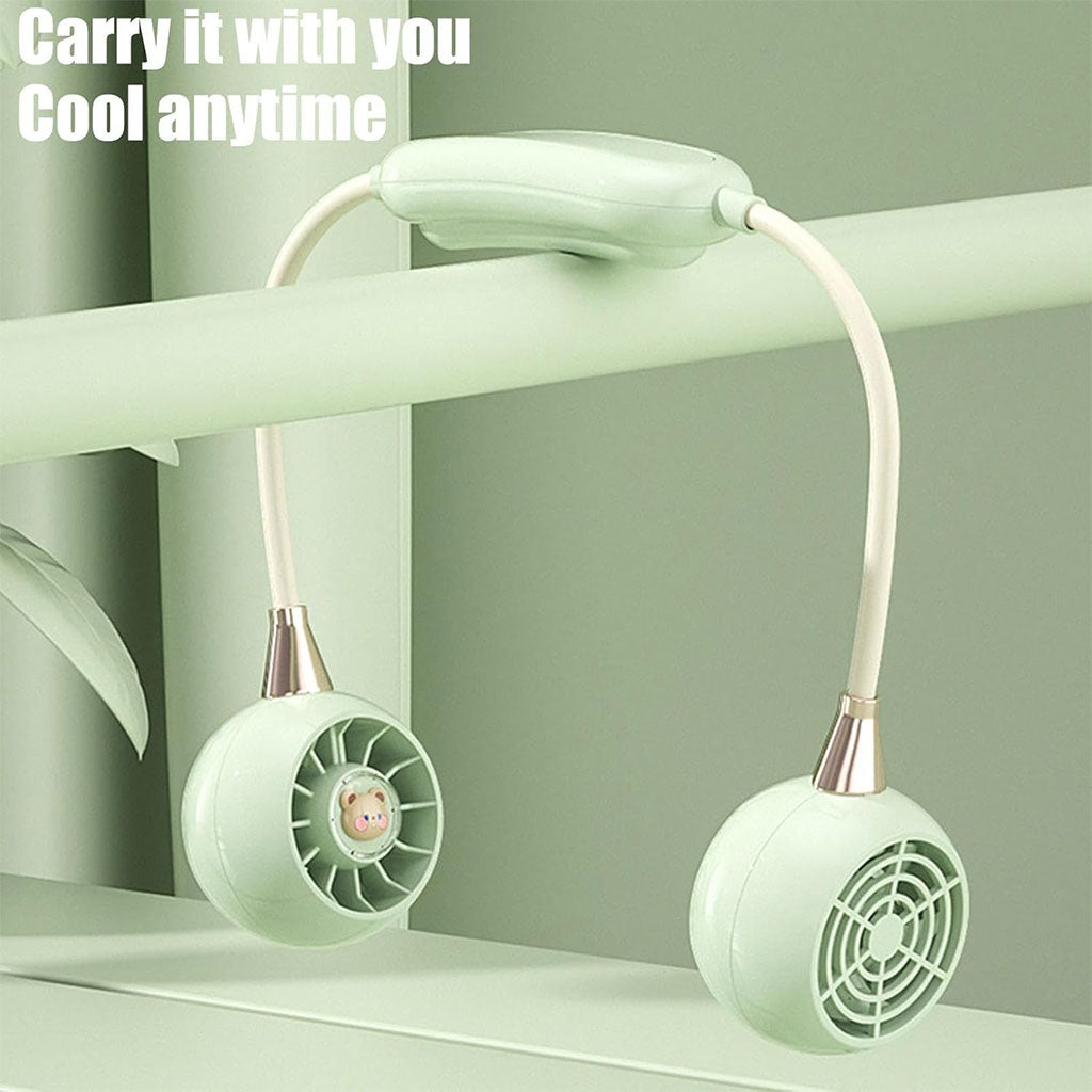 Ventilateur De Cou Rechargeable À 3 Vitesses DM68A – مروحة عنق