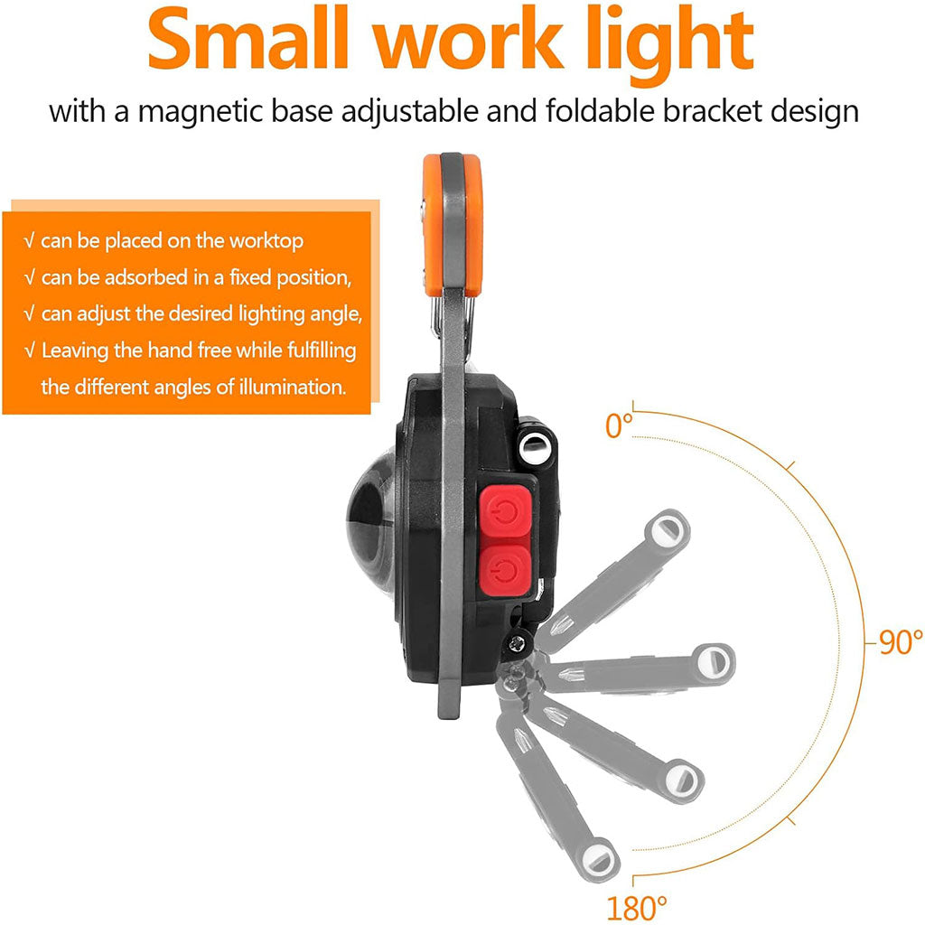 Mini Lampe LED Portable Rechargeable 8en1 – مصباح متعدد الإستعمالات