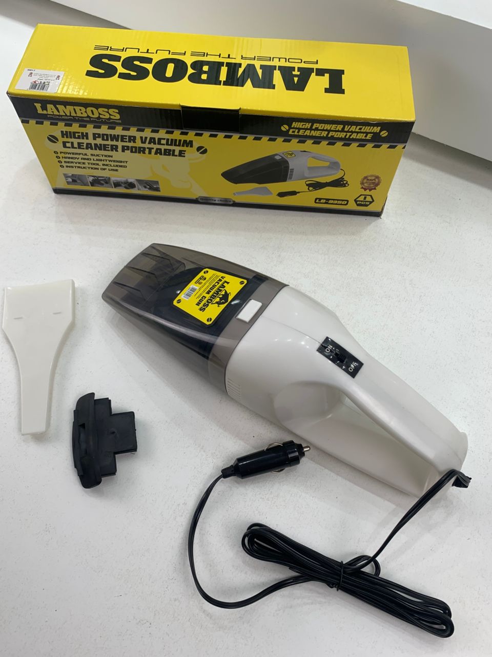 Lamboss Aspirateur de Voiture Portable Haute Puissance – مكنسة كهربائية للسيارات