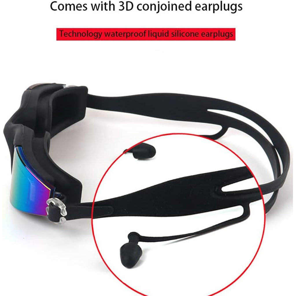 Lunettes de Natation Antibuée avec Protection UV Unisexe – نظارات سباحة إحترافية