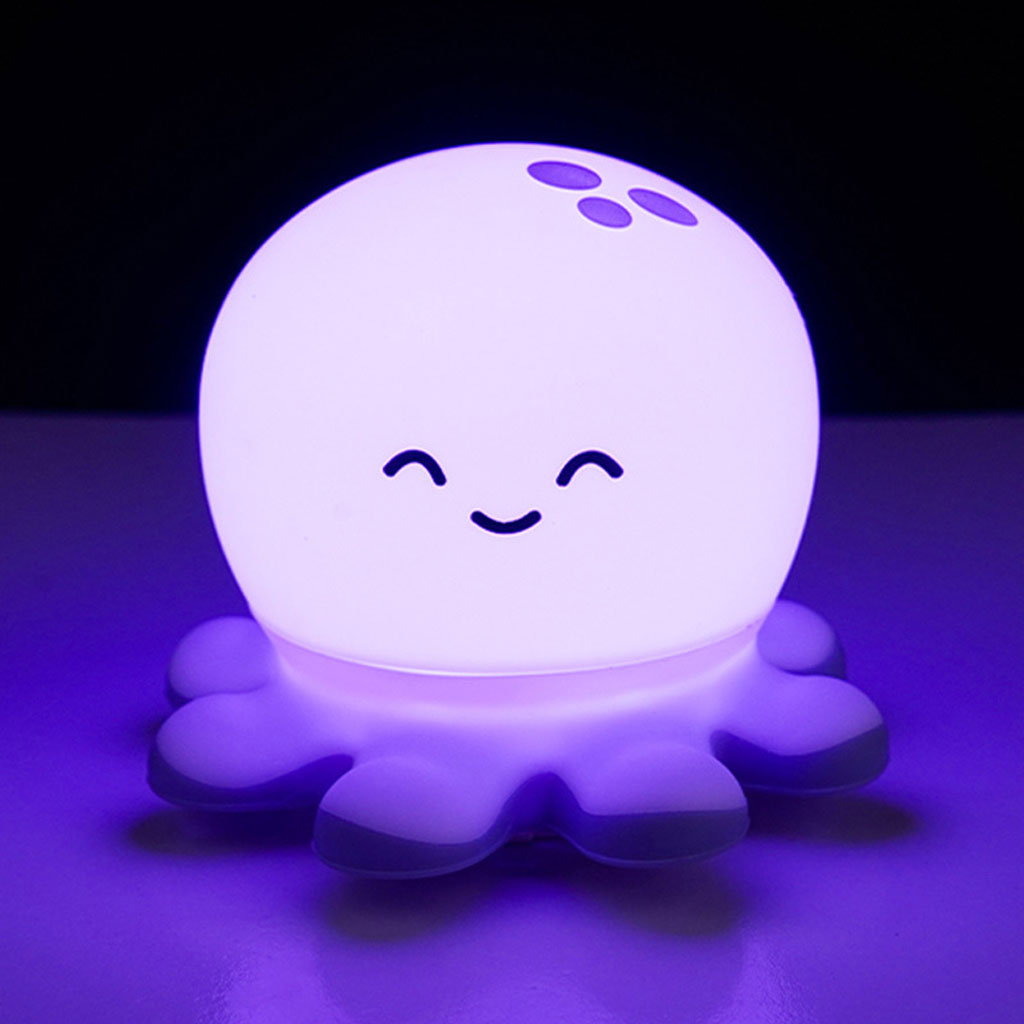 Veilleuse en Silicone en Forme de Octopus pour Enfants – مصباح سيليكون للأطفال