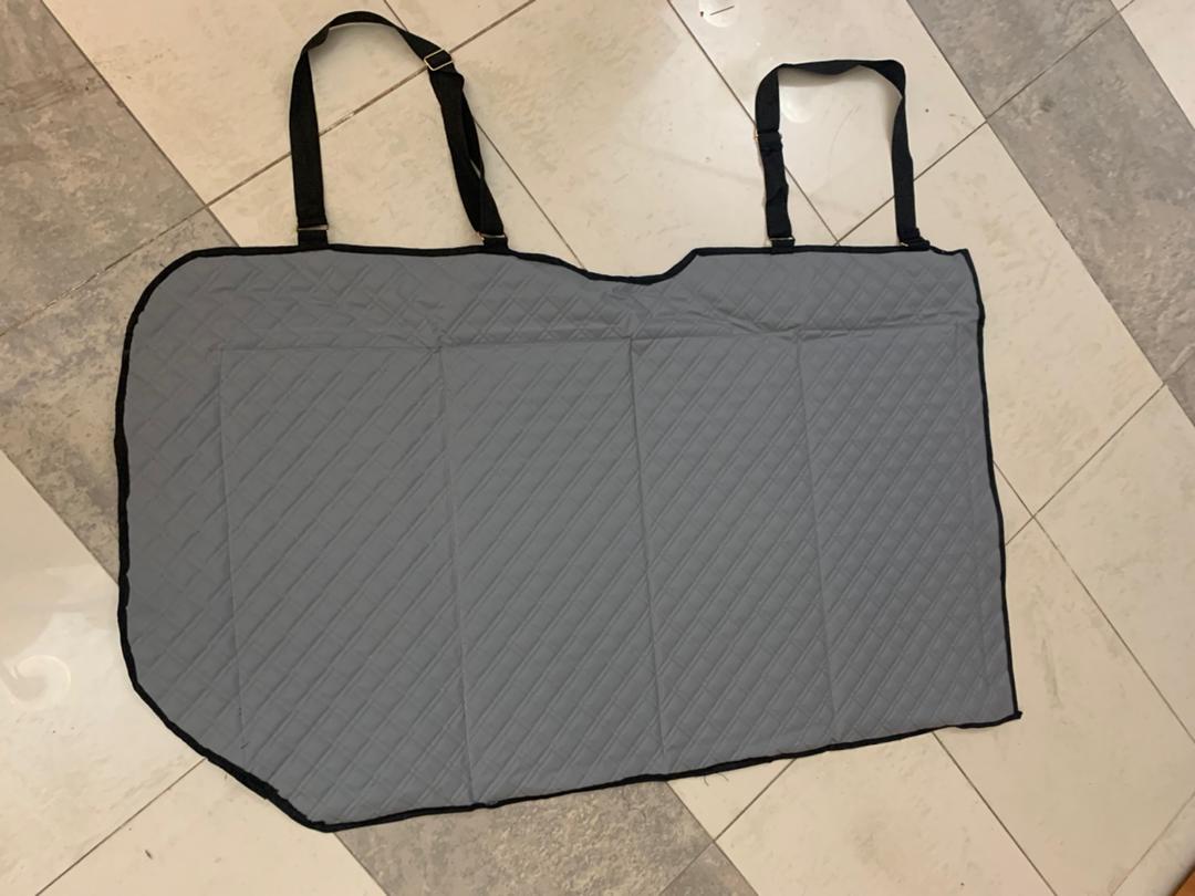 Matelas de Voiture Pliable avec Sangles Solides pour Siege Arrière