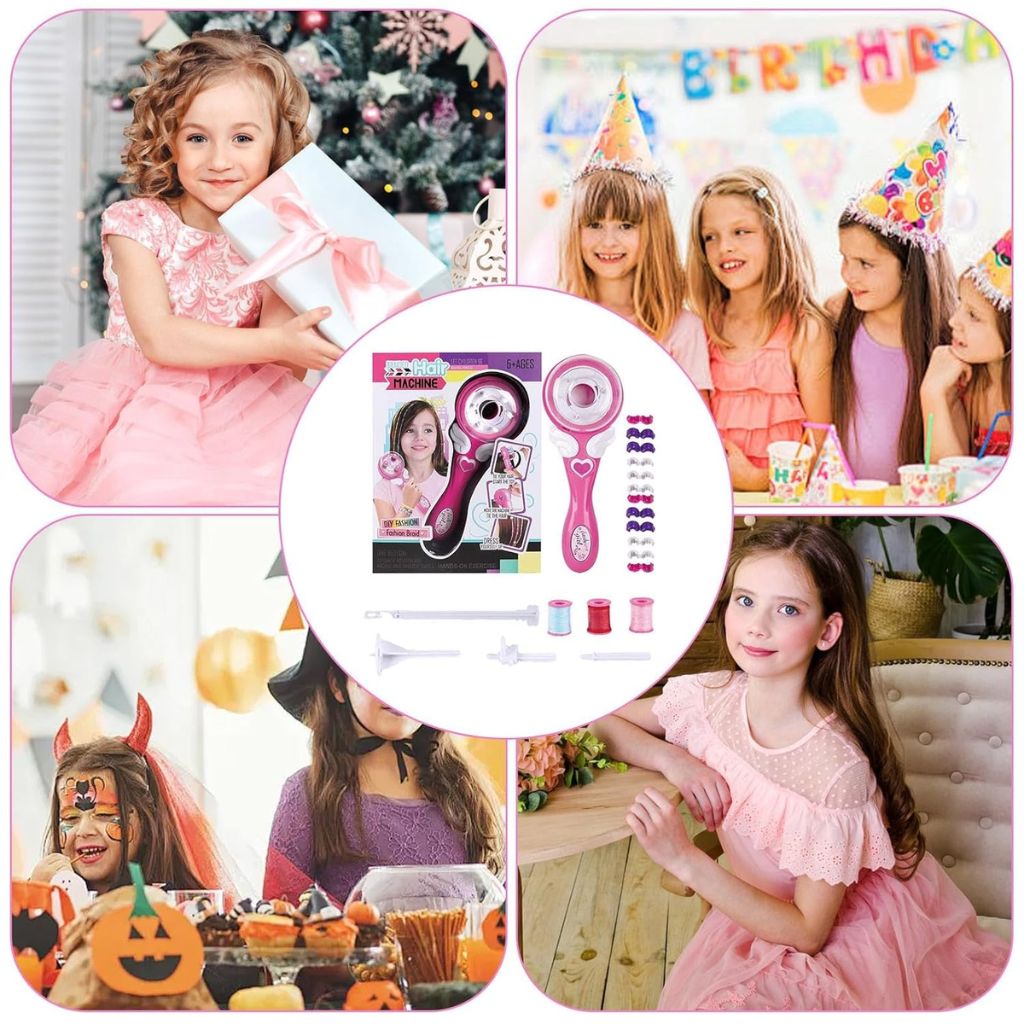 Machine à Tresser les Cheveux Électrique pour Enfants – آلة تجديل الشعر الكهربائية للأطفال