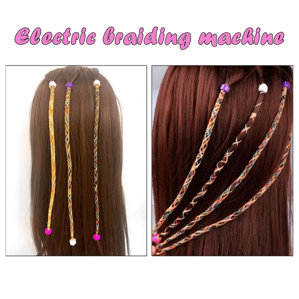 Machine à Tresser les Cheveux Électrique pour Enfants – آلة تجديل الشعر الكهربائية للأطفال