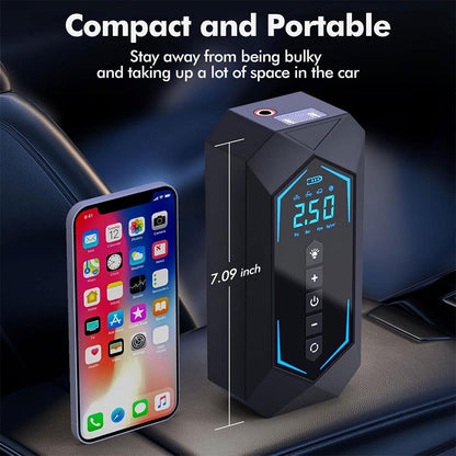 Gonfleur de pneu électrique portable 150 PSI USB 80W – جهاز نفخ العجلات