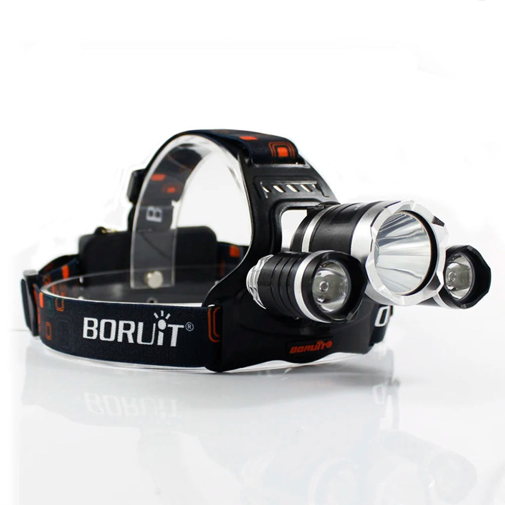 Lampe frontale LED 4 modes 6000K USB rechargeable