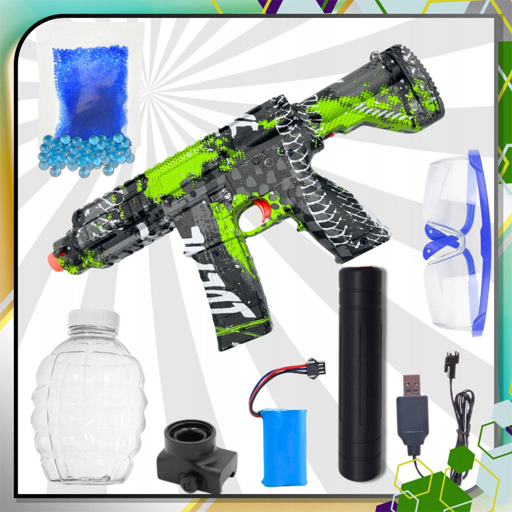 M416 Pistolet à Billes en Gel avec Accessoires – مسدس الطلقات الكريستالية