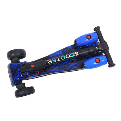 Trottinette 3 Roues Rocket Jet avec Lumières, Musique, Vaporisation d’Eau et Bluetooth Rechargeable