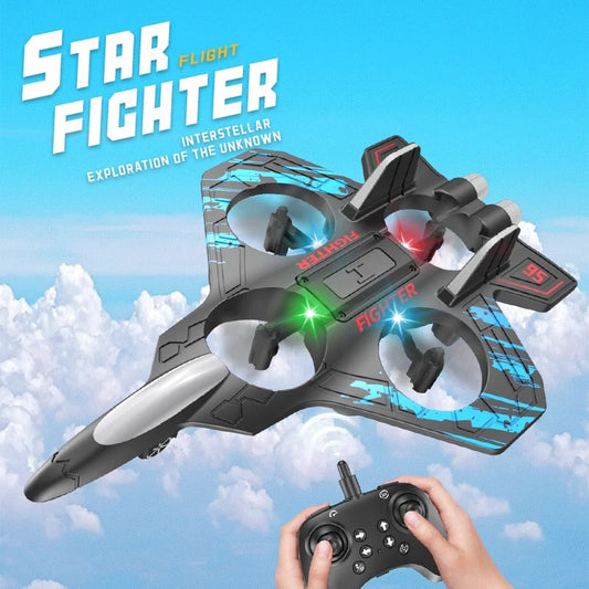 Avion Télécommandé F22 Quadricoptère - لعبة طائرة مع يد تحكم