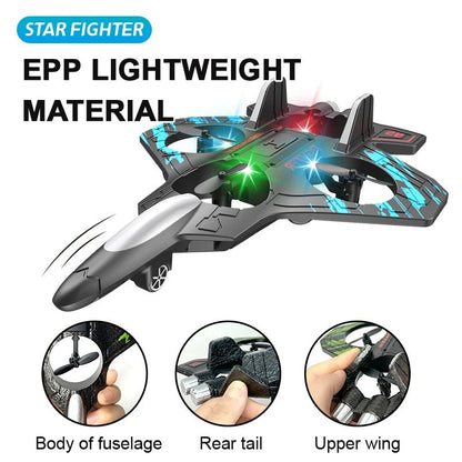 Avion Télécommandé F22 Quadricoptère - لعبة طائرة مع يد تحكم