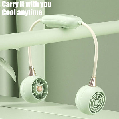 Ventilateur De Cou Rechargeable À 3 Vitesses DM68A – مروحة عنق