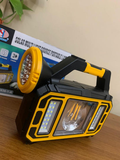 Lampe Solaire Portable Multifonctionnelle HS-8036-7