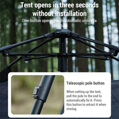 Tente pop-up d’extérieur pour camping 8 place facile à installer – خيمة حجم كبير